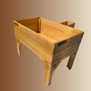 Žardinjera 100x60x30 sa nogama od 40cm od drveta