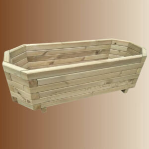 Žardinjera u obliu korita 100x30x30 od drveta Onetek kraljevo