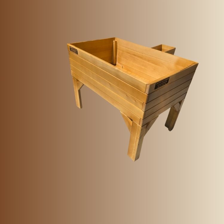 Žardinjera 100x60x30 sa nogama od 40cm od drveta - Image 2
