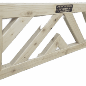 Drvena ograda / paravan 100x40cm