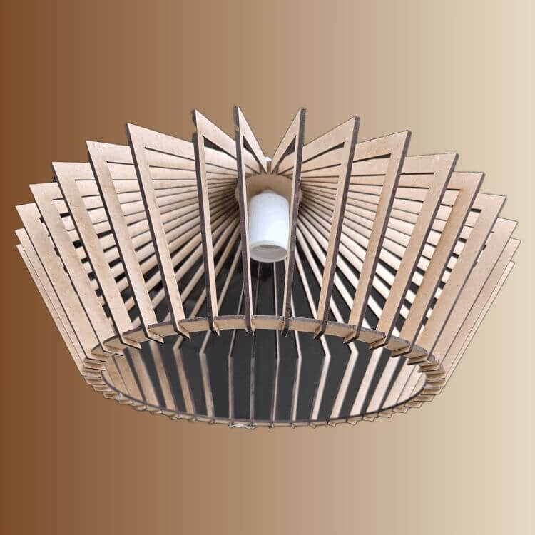 Luster od drveta ( medijapan )