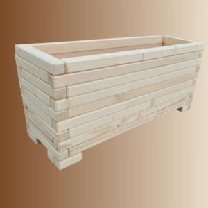 Žardinjera pravougaona za cvece 100x30x30 od drveta