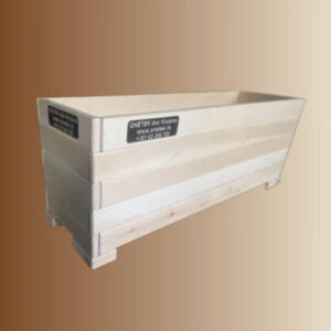 Žardinjera pravougaona za cvece 100x30x30 od drveta