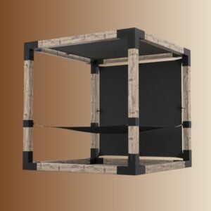 Drvo Stil Letnjikovac 15 – Dvosed ležaljka sa duplim senilom