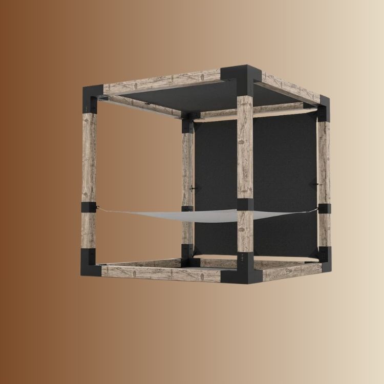 Drvo Stil Letnjikovac 15 – Dvosed ležaljka sa duplim senilom - Image 4