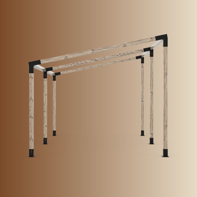 Drvo Stil Letnjikovac 17 - Dvostruki sa kosim krovom